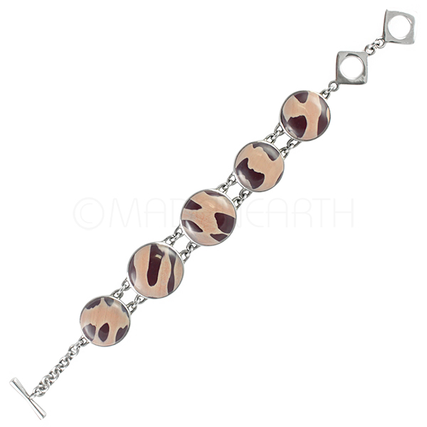 Zebra Stone Bracelet 